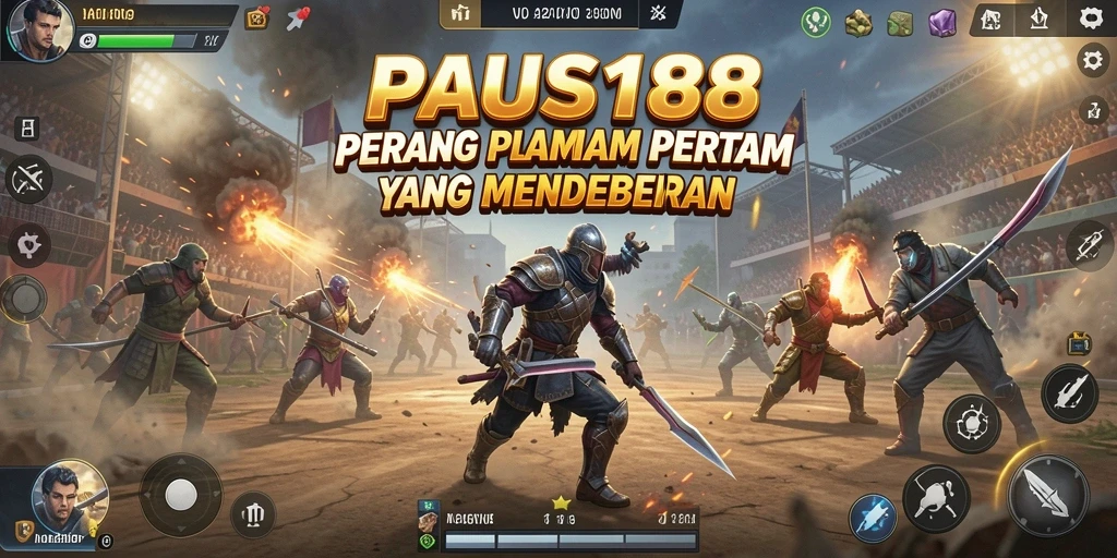 Tampilan aksi intens dalam gameplay PAUS188 yang mendebarkan.